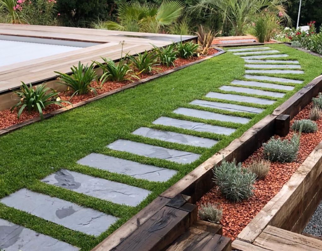 Engazonnement jardin à La Teste-de-Buch (Gironde 33) et Bassin d'Arcachon